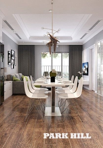 Thiết kế nội thất chung cư ParkHill hiện đại sang trọng