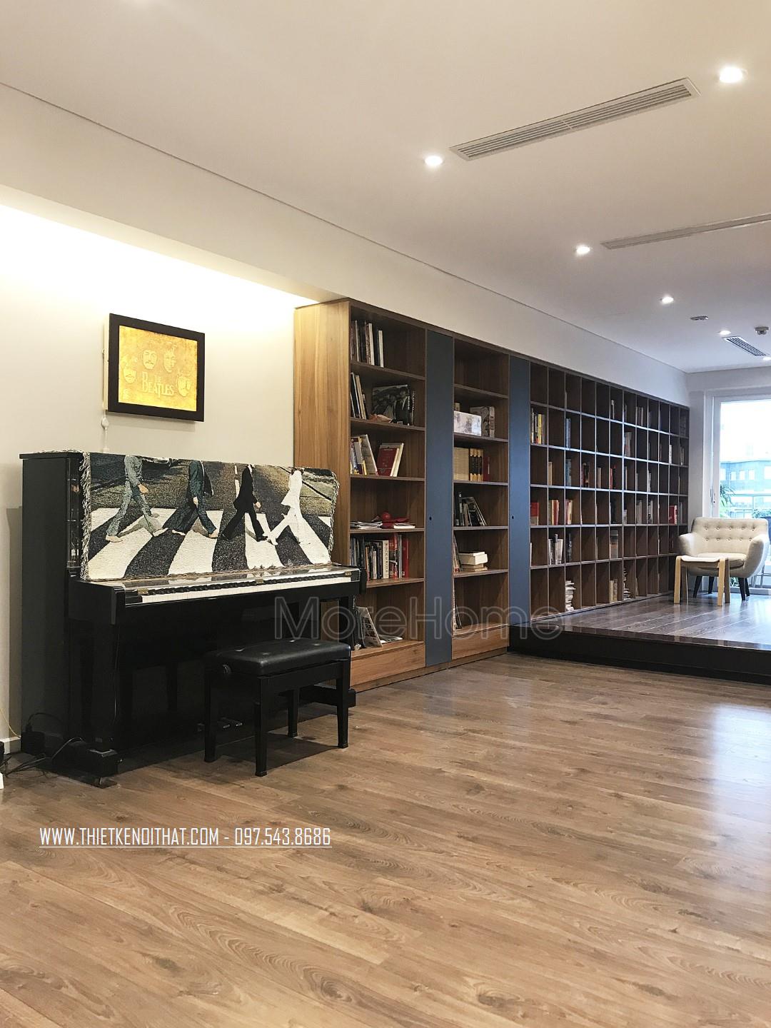 Thi công nội thất chung cư Trung Hòa Nhân Chính