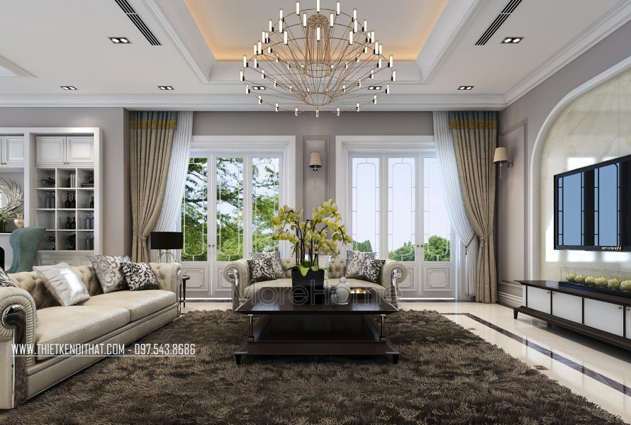 Thiết kế biệt thự cao cấp tại The Manor Lào Cai ấn