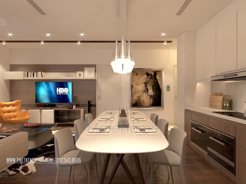 Thiết kế chung cư hiện đại tại Imperia Garden