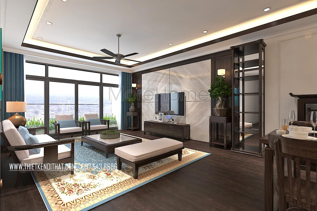 Thiết kế nội thất chung cư Ngoại Giao Đoàn Bắc Từ Liêm, Hà Nội đã được cập nhật với mẫu thiết kế nội thất hiện đại nhất đem lại cho khách hàng sự thoải mái và sang trọng. Bật mí rằng, mẫu thiết kế này đã được ứng dụng thành công tại các dự án chung cư cao cấp khác trên toàn quốc.