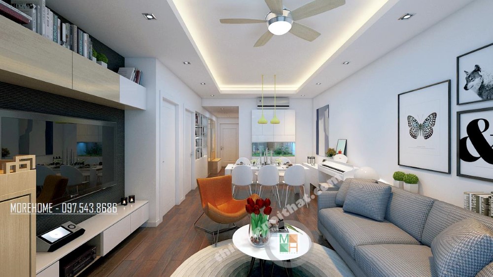 Thiết kế nội thất chung cư TimesCity