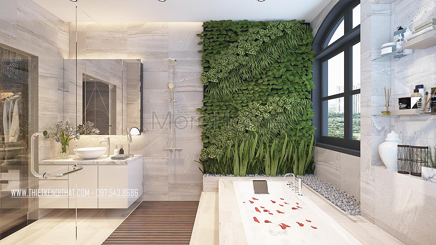 Thiết kế nội thất nhà đẹp 5 tầng 