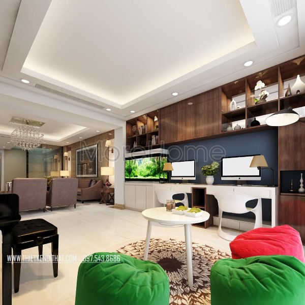 Thiết kế nội thất nhà phố Lò Đúc