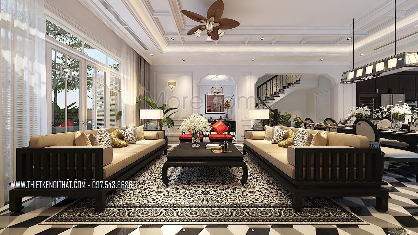 Xưởng đóng sofa gỗ
