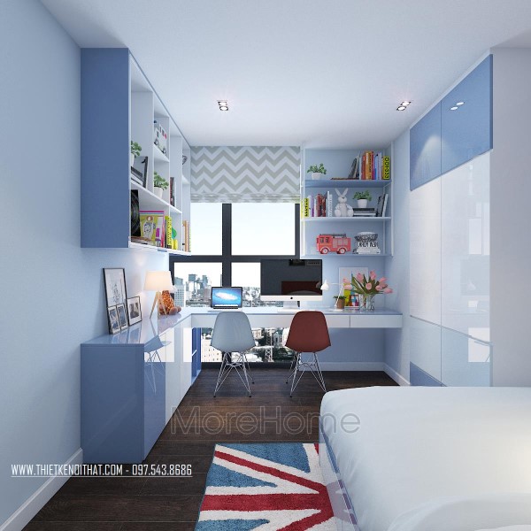 Thiết kế nội thất căn hộ chung cư Home City