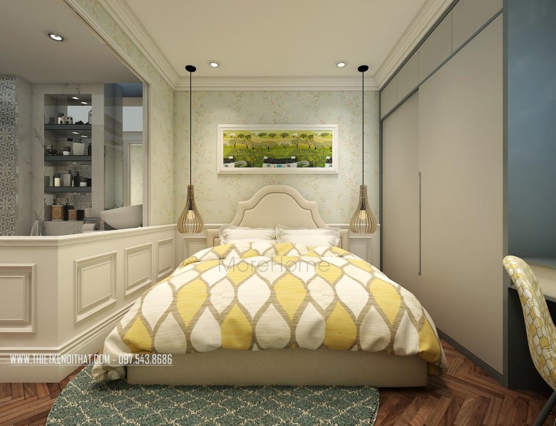 Thiết kế nội thất căn hộ chung cư cao cấp Imperia Garden