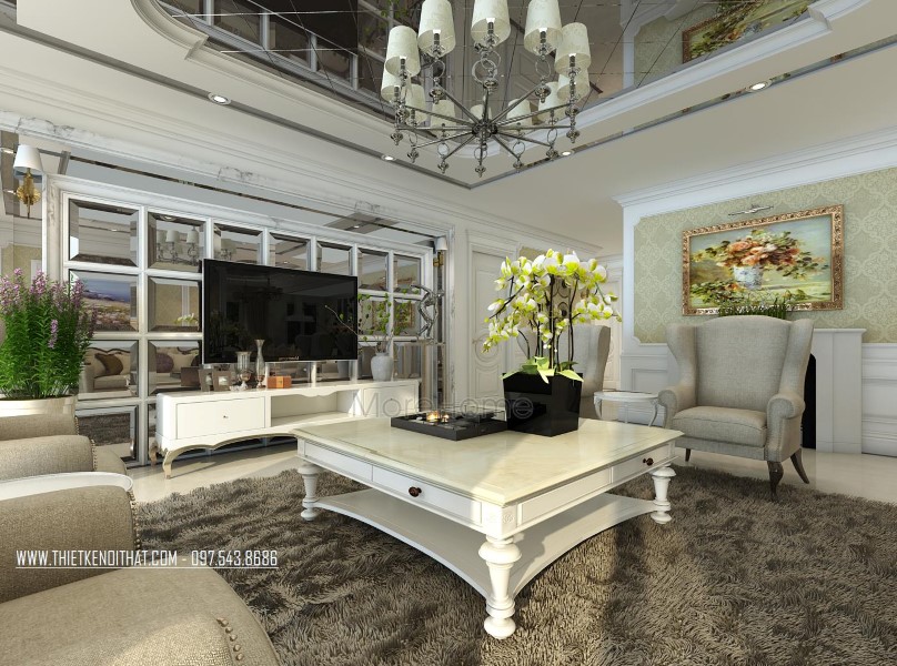 Thiết kế nội thất căn hộ chung cư cao cấp Imperia Garden