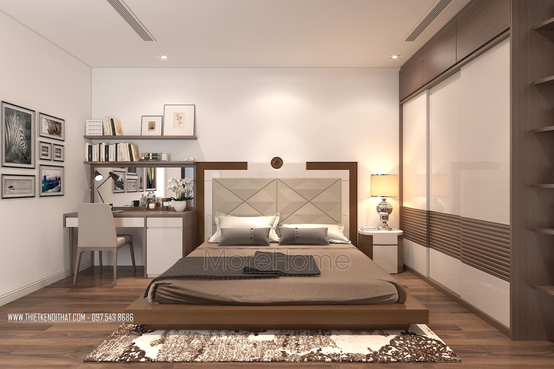 Top 3 mẫu thiết kế nội thất chung cư 70m2 hiện đại
