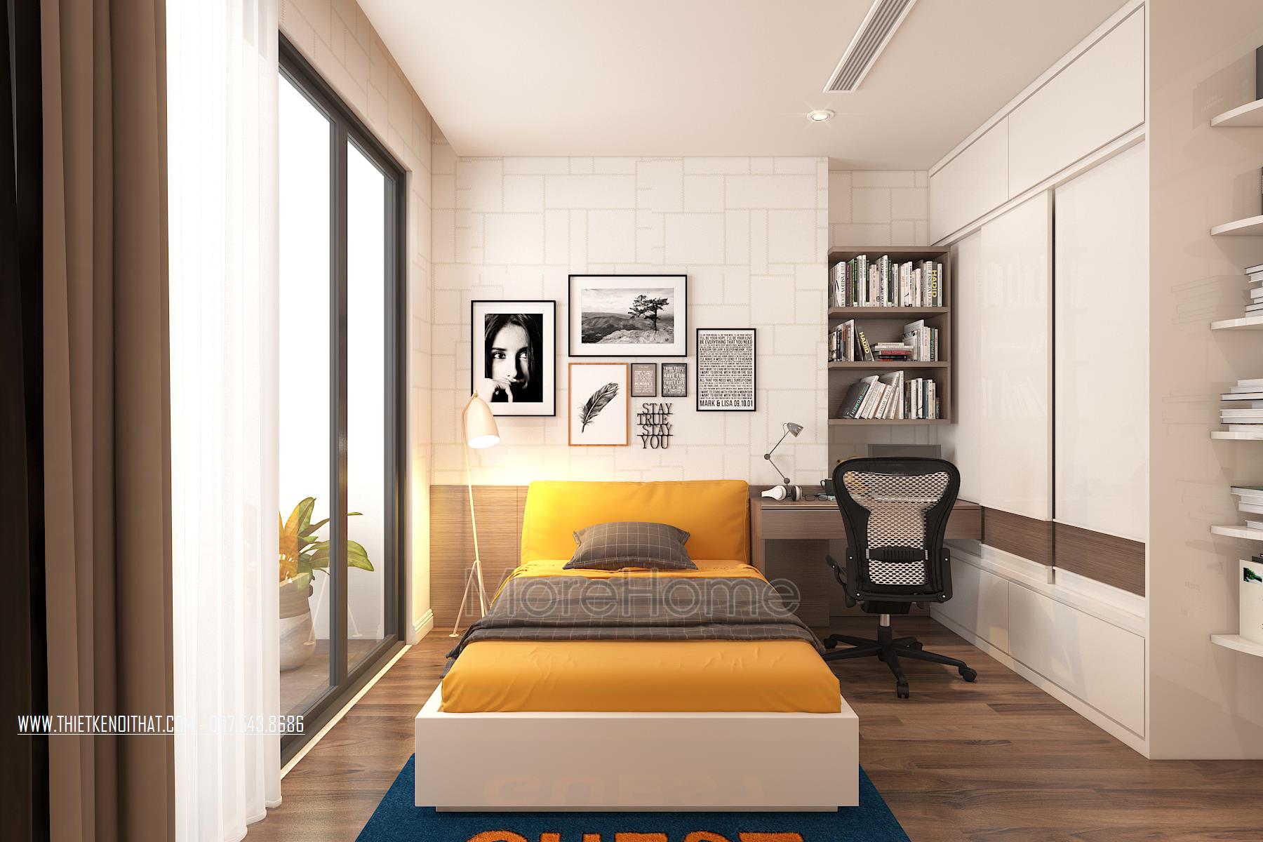 Top 3 mẫu thiết kế nội thất chung cư 70m2 hiện đại