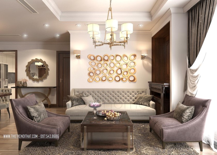 Thiết kế căn hộ chung cư Park Hill cao cấp