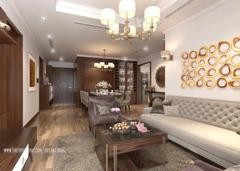 Thiết kế căn hộ chung cư Park Hill cao cấp