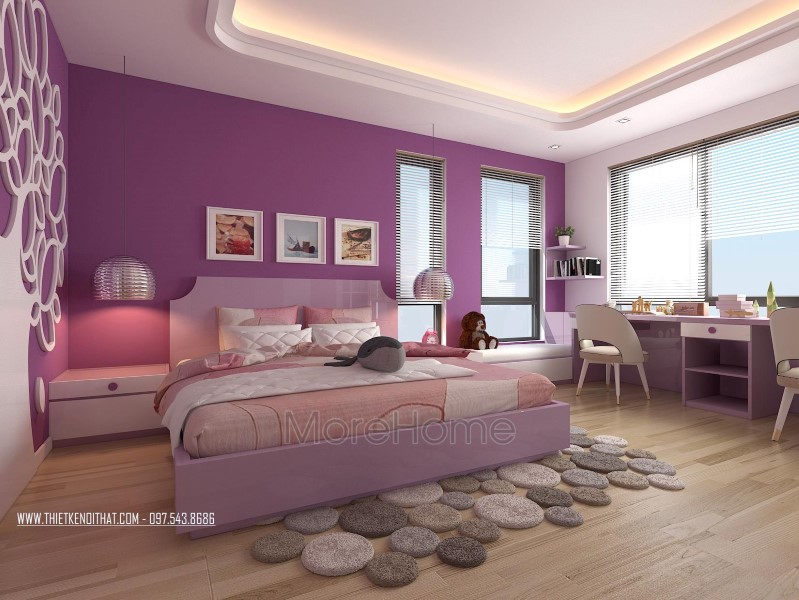 Thiết kế nội thất biệt thự đơn lập 2 tầng hiện đại Gamuda