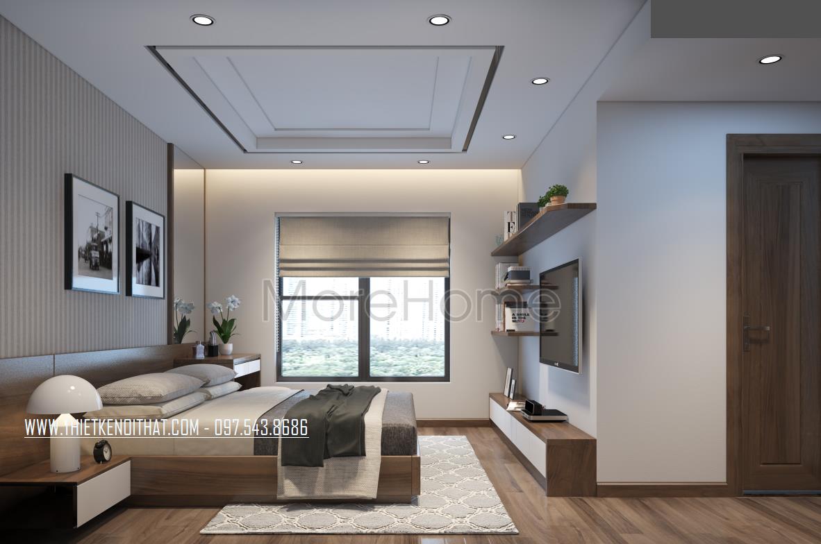 Thiết kế nội thất chung cư Mandarin Garden 2