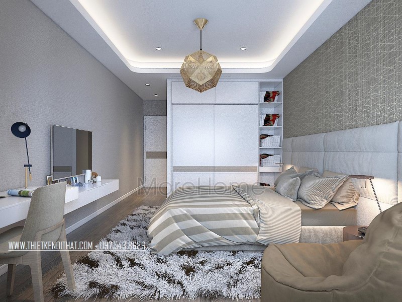 Thiết Kế Nội Thất phòng ngủ chung Cư Hiện Đại Mulberry Lane
