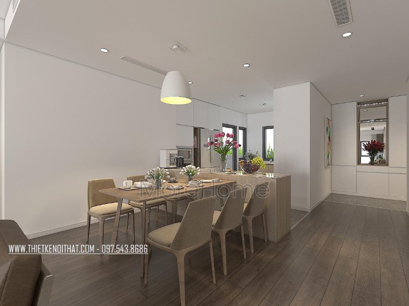 Thiết Kế Nội Thất chung Cư Hiện Đại Mulberry Lane