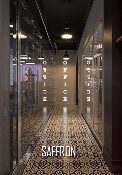 Thiết kế văn phòng cao cấp SAFFRON không gian khoa học, đẹp