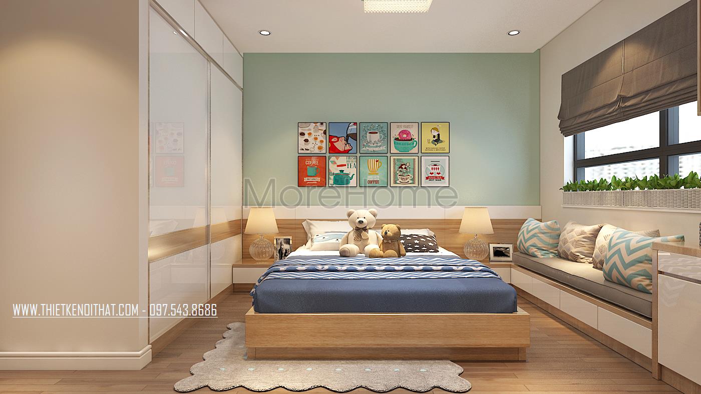 Thiết kế nội thất căn hộ chung cư Penthouse Golden Palacem