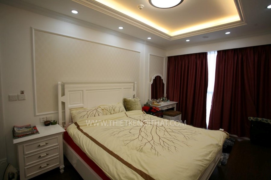 Thi công nội thất chung cư Mandarin Garden Tân cổ điển