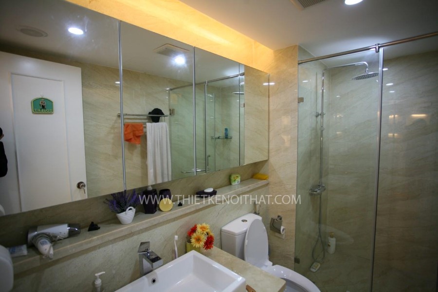 Thi công nội thất chung cư Mandarin Garden Tân cổ điển