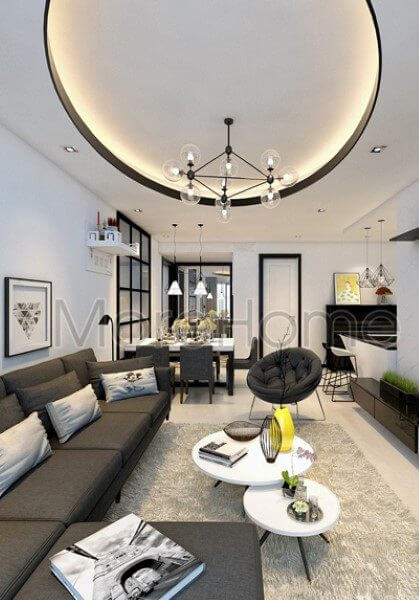  Thiết kế nội thất căn hộ hiện đại tại Sunrise City Quận 7 Tp. Hồ Chí Minh - Anh Hậu