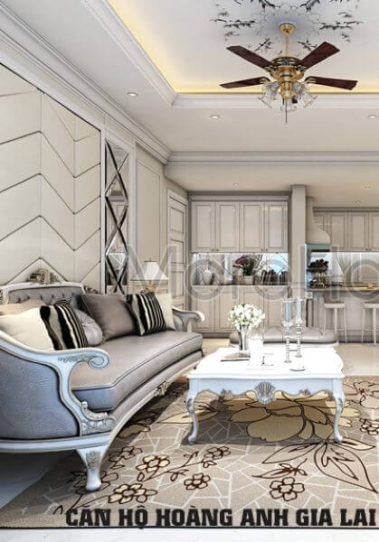  Thiết kế nội thất căn hộ chung cư cao cấp Hoàng Anh Gia Lai River View - Anh Hùng