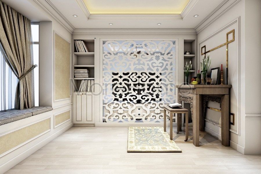 Thiết kế nội thất chung cư Hoàng Anh gia Lai River View tân cổ điển, sang trọng