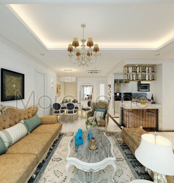 Thiết kế nội thất căn hộ chung cư Vinhomes Park 6