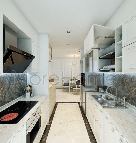 Thiết kế nội thất căn hộ chung cư Vinhomes Park 6