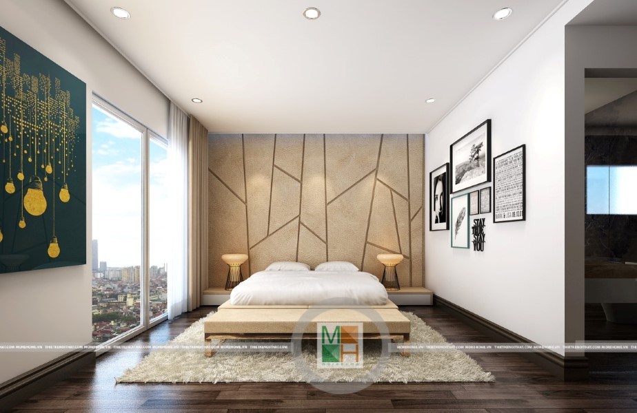 Thiết kế nội thất căn hộ chung cư Ciputra phong cách việt- Anh Tài