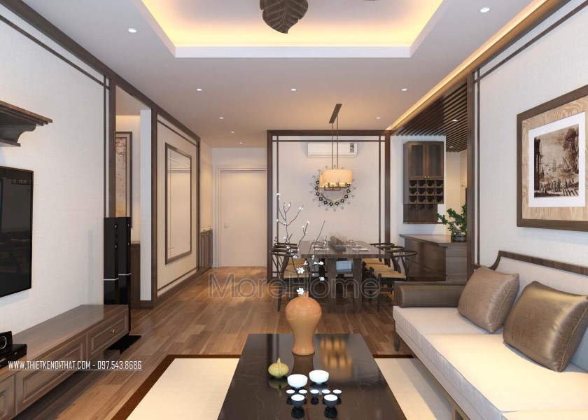 Thiết kế chung cư cao cấp tại Home City 