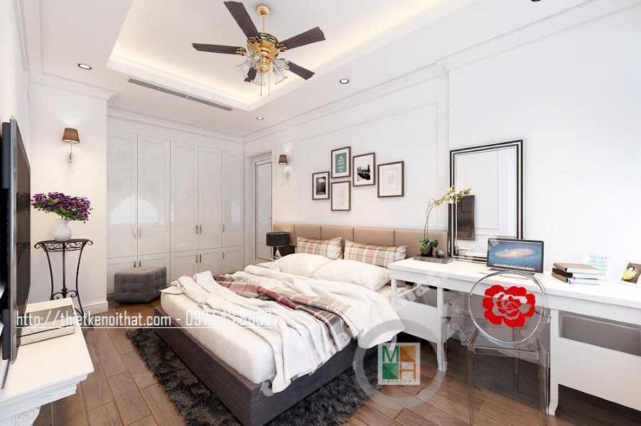 Thiết kế nội thất chung cư Mandarin Hòa Phát 