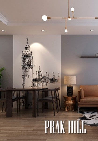  Thiết kế thi công nội thất chung cư Park Hill cao cấp, sang trọng