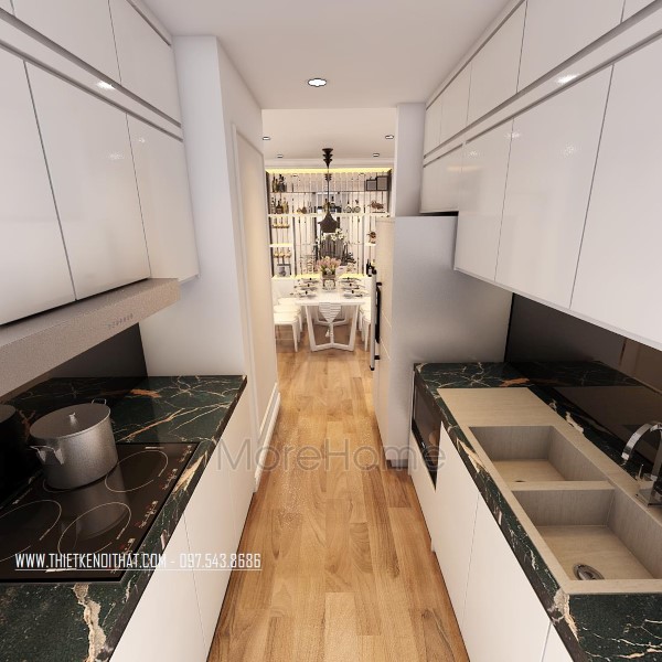 Thiết kế nội thất chung cư Park Hill đẹp sang trọng