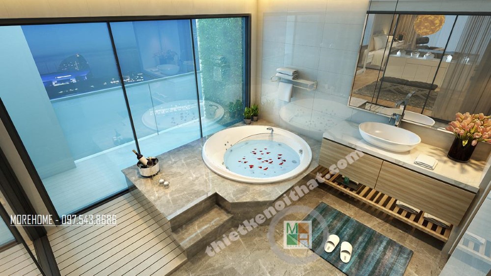 Thiết kế nội thất chung cư PENTHOUSE Mandarin Garden