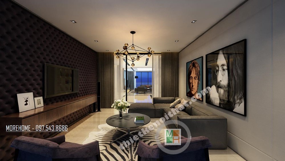 Thiết kế nội thất chung cư PENTHOUSE Mandarin Garden