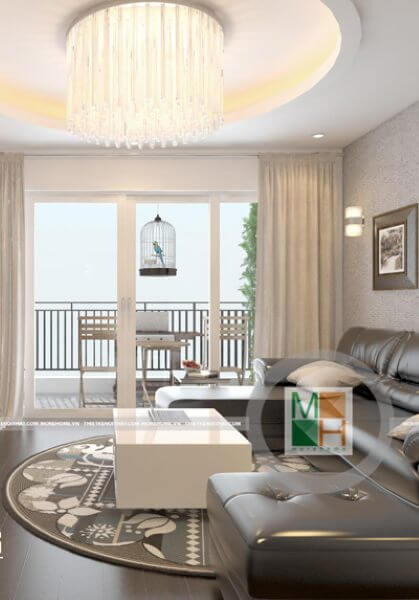  Thiết kế nội thất căn hộ chung cư N04 - Anh Tuấn phong cách hiện đại
