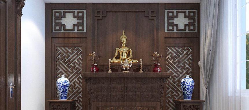 Bàn thờ đẹp tại biệt thự Splendora