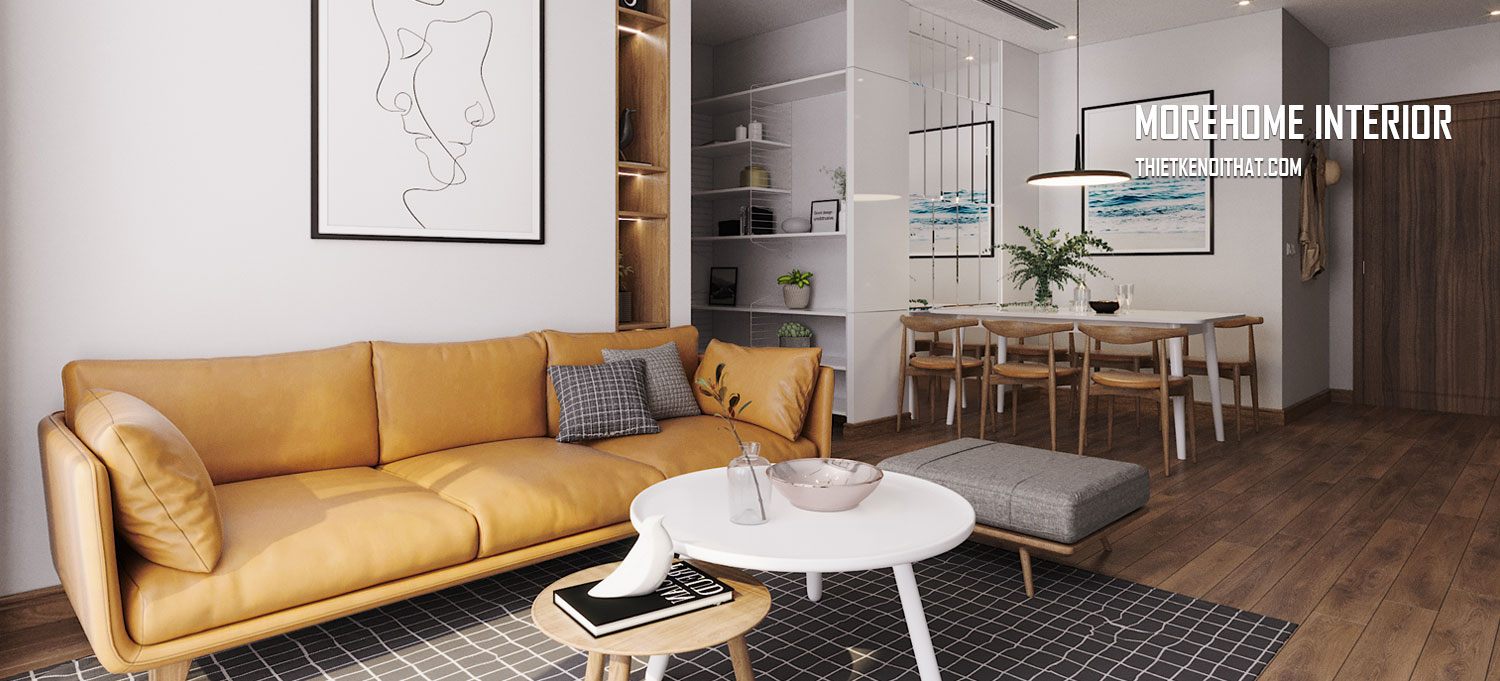 Thiết kế nội thất chung cư Vinhomes Skylake hiện đại, trẻ trung