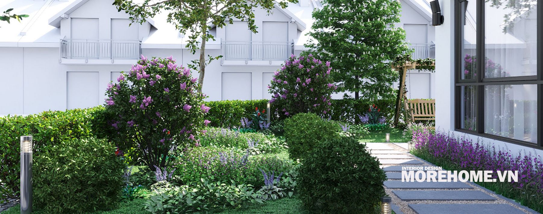 Thiết kế biệt thự vườn đẹp, hiện đại tại ECOPARK HƯNG YÊN - Anh Dũng