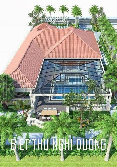 Thiết kế biệt thự nghỉ dưỡng cao cấp tại Thanh Hóa đẹp sang