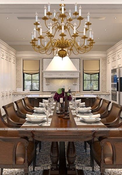 Thiết kế nội thất biệt thự tân cổ điển cao cấp tại Nghệ An