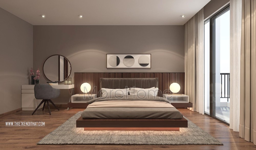 Thiết kế nội thất biệt thự Vinhomes Thăng Long hiện đại