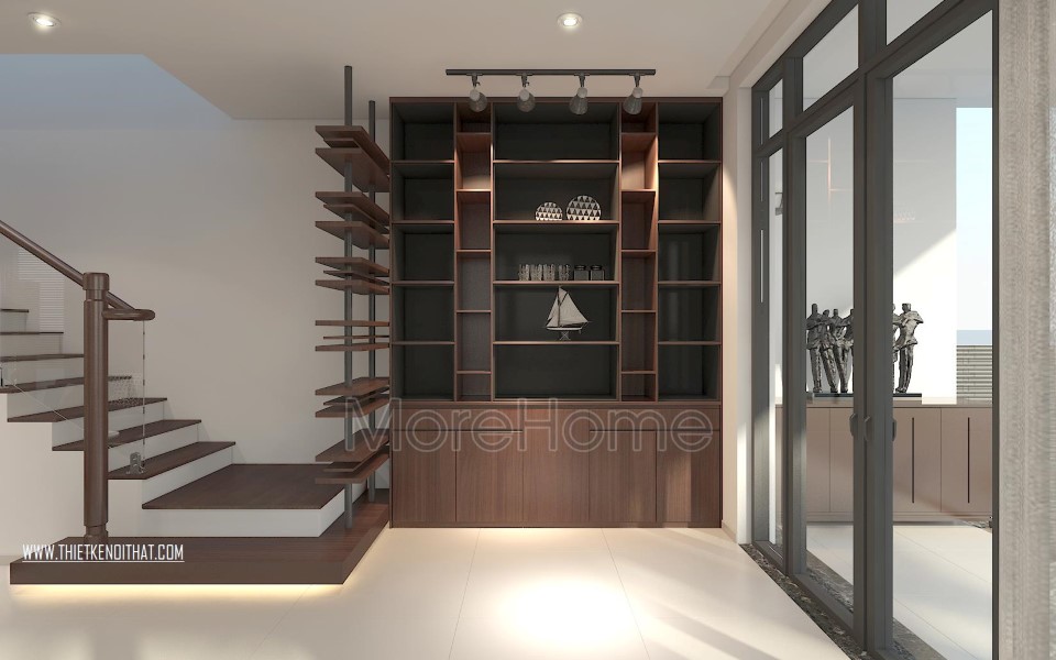 Thiết kế nội thất biệt thự Vinhomes Thăng Long hiện đại 