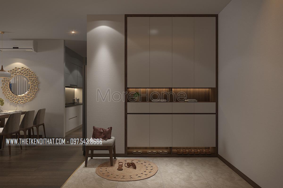 Thiết kế nội thất chung cư Ngoại Giao Đoàn