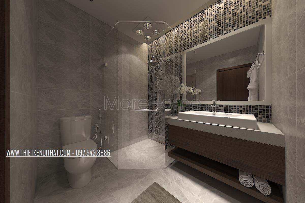 Thiết kế nội thất chung cư Ngoại Giao Đoàn