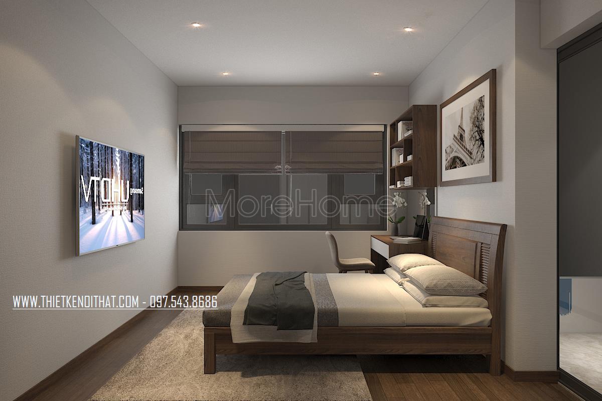 Thiết kế nội thất chung cư Ngoại Giao Đoàn