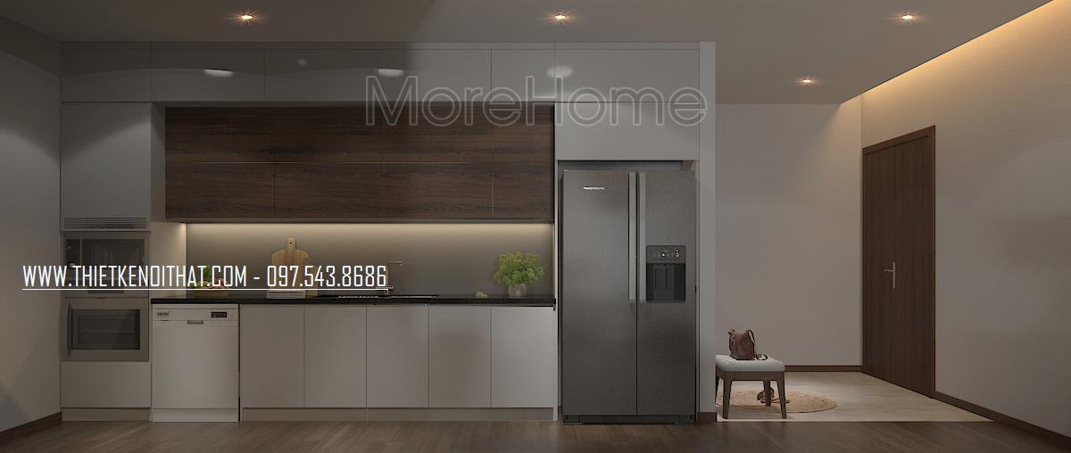 Thiết kế nội thất chung cư Ngoại Giao Đoàn