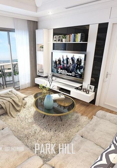  Thiết kế nội thất chung cư ParkHill Hiện đại - Chị Phương 3 phòng ngủ