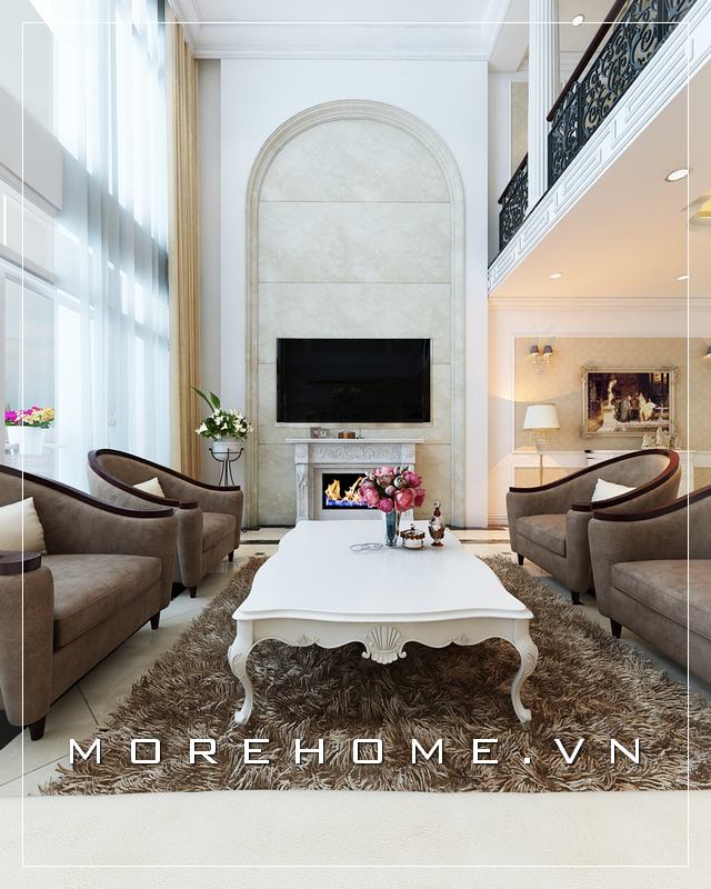 Đá ốp phòng khách